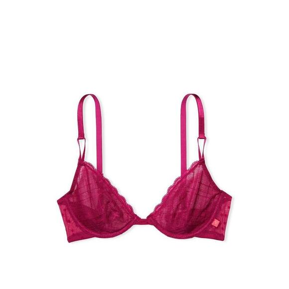 Victoria's Secret Sexy Tee Unlined Demi Bra Size 34 C - Picture 4 of 4